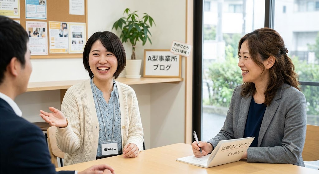 【蓮沼事業所】卒業インタビュー体調管理から事務職へ！